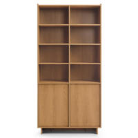REGAL SUNA 98 cm (Karamell Eiche, Push to Open) - Eichefarben, Holz/Holzwerkstoff (98/201/39cm) - Ravio