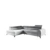 ECKSOFA Toronto - Hellgrau, Holzwerkstoff/Textil (270/200cm) - Fun Möbel