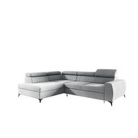 ECKSOFA Toronto - Hellgrau, Holzwerkstoff/Textil (270/200cm) - Fun Möbel