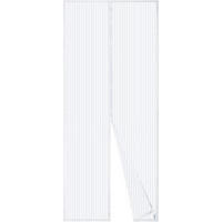 FLIEGENGITTER Tür 110 x 220 cm Weiß - Weiß, Textil (110/220/1cm)