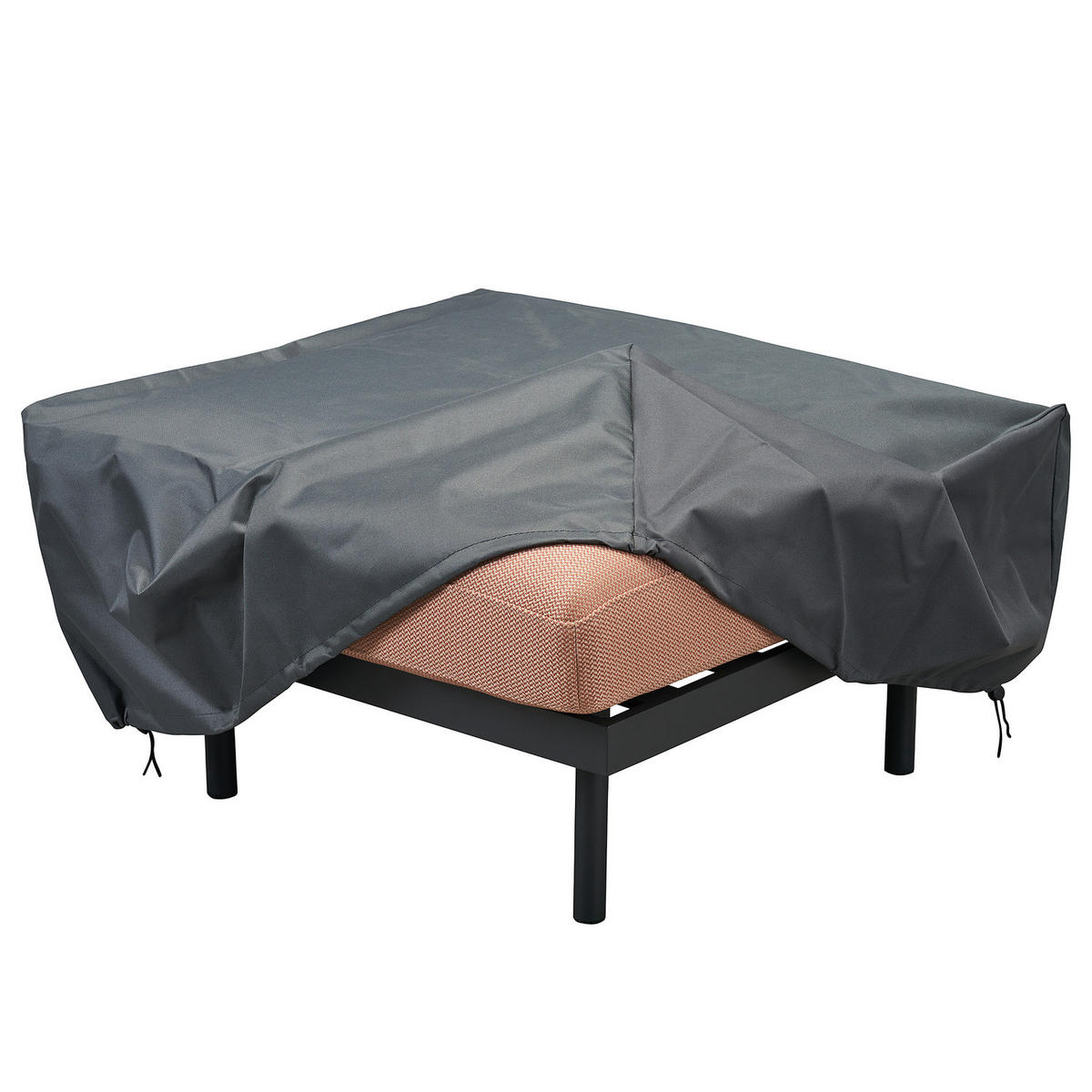 SCHUTZHÜLLE FÜR 3-SITZER SOFA - Schwarz - Kunstfaser - 229 x 64 x 99 cm - Schwarz, Textil (229/64/99cm) - home24