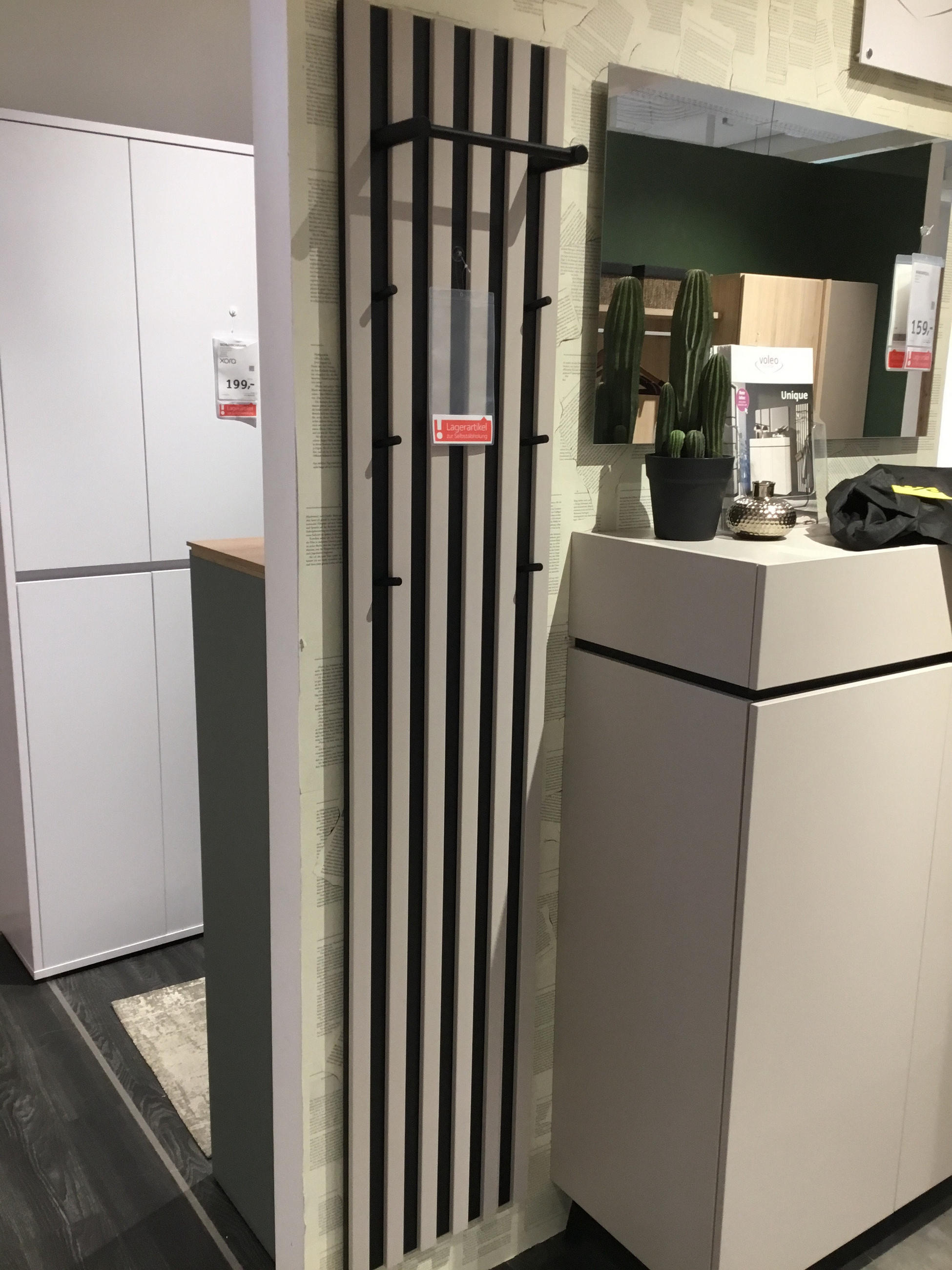 Gaderobenpaneel UNIQUE - Voleo