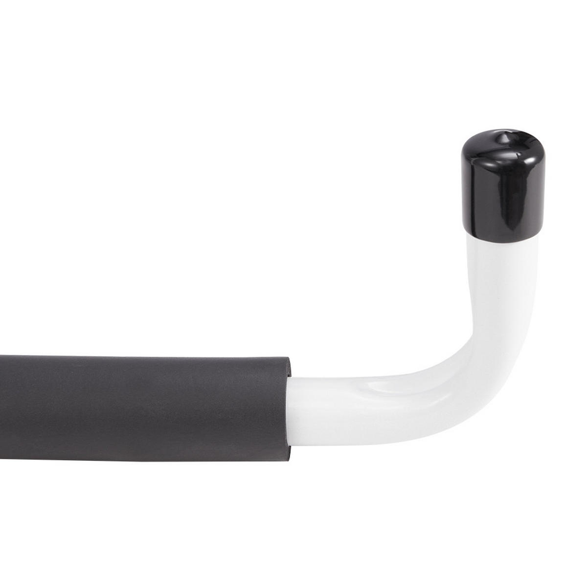 DECKENHAKEN 2 Stück T-förmige in Silbergrau Vielseitig einsetzbar Belastbarkeit 43,5 x 29 cm - Weiß, Metall (29/1/43.5cm) - Livingandhome