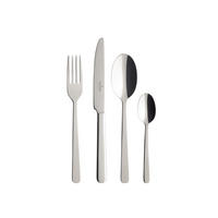 TAFELBESTECK Louis silber 24er Set - Silberfarben, Metall - Villeroy & Boch