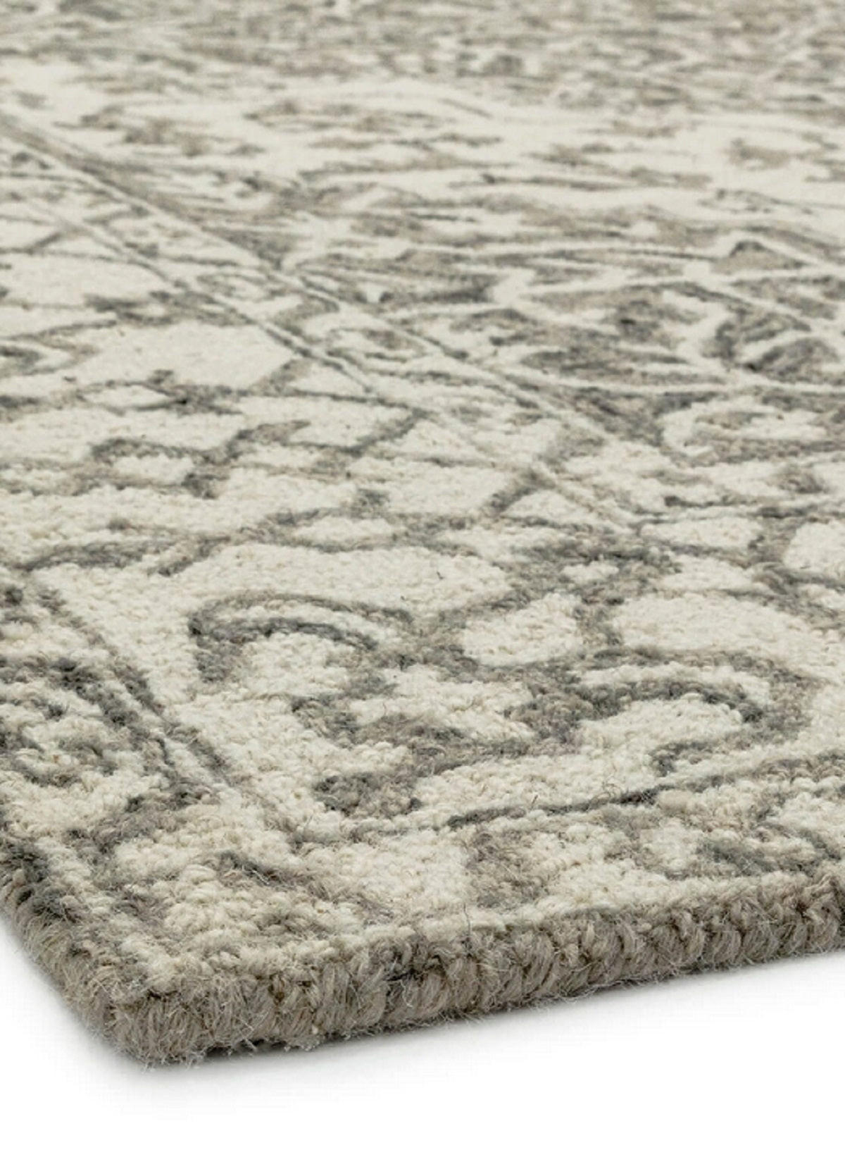 TEPPICH klassisch Wolle BONDI Beige 160x230 cm - Beige, Naturmaterialien (160/230cm) - Novatrend