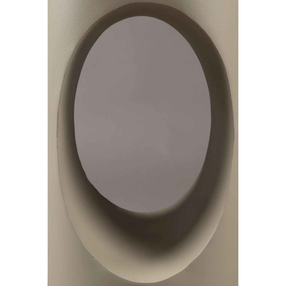 BEISTELLTISCH Sai Rund 30 cm Sand/ Beige - Beige, Metall (30/30/56cm) - Dutchbone
