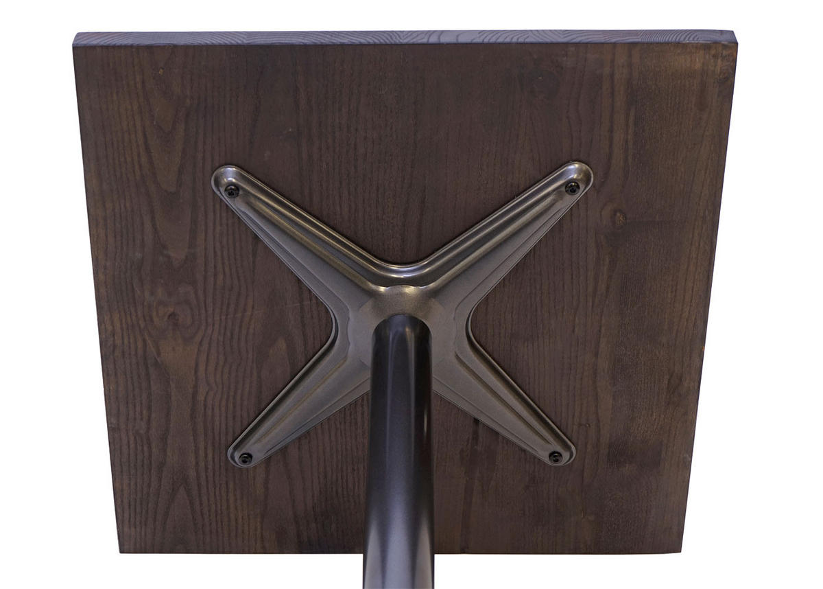 BISTROTISCH eckig Dunkelbraun - Dunkelbraun, Holz (70/75/70cm) - MCW