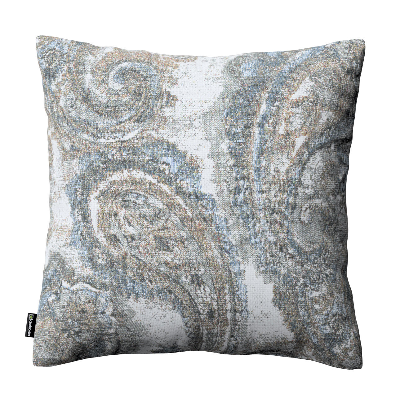 KISSENHÜLLE Cosy Home blau- grün, 43x43 cm - Multicolor, Textil (43/43cm) - Dekoria