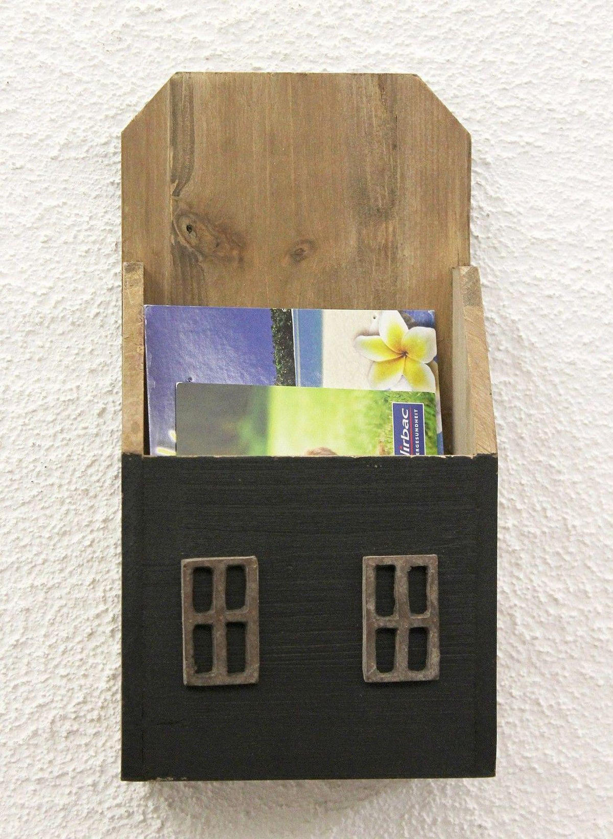 WANDREGAL Holz 14/7,5/27 cm - Braun, Holz (14/27/7.5cm) - DanDiBo