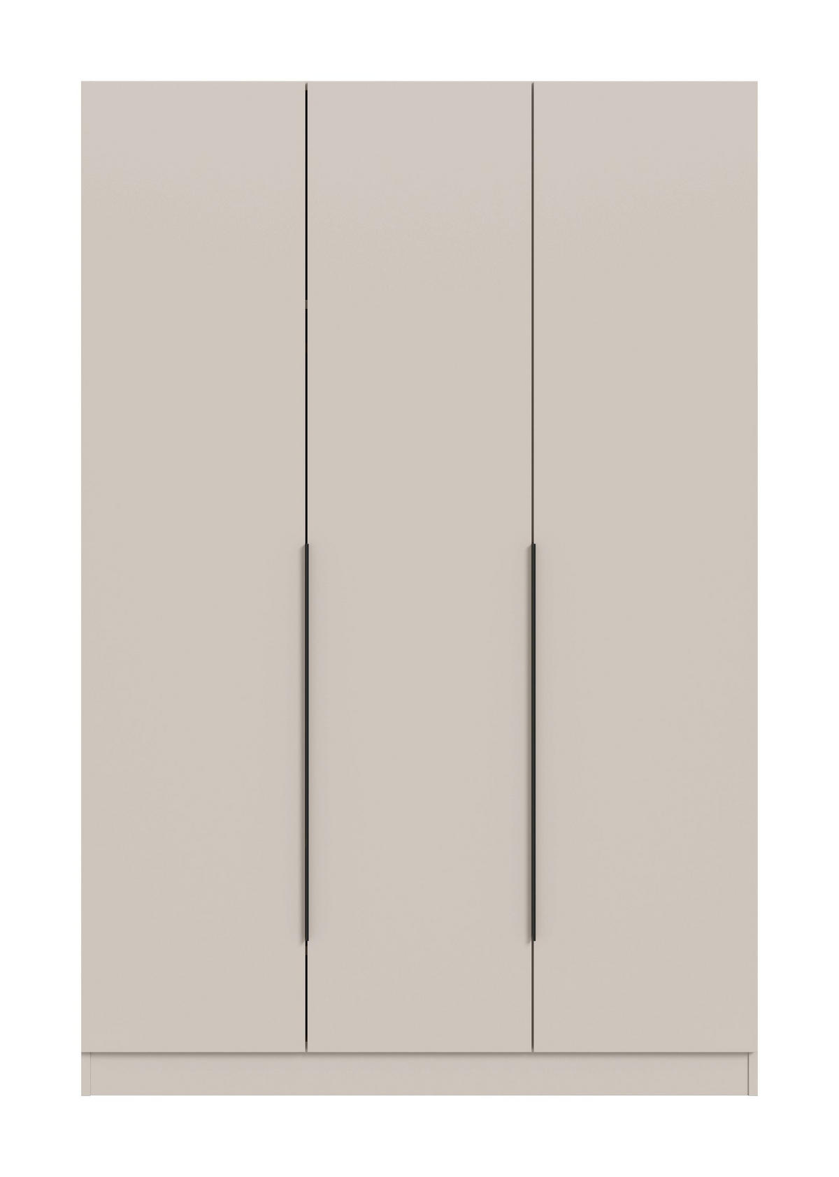 KLEIDERSCHRANK 3-türig KOPENHAGEN (B/H/T: ca. 120/181/52 cm) in Kaschmir/Kaschmir - Kaschmir, Holz (120/181/52cm)