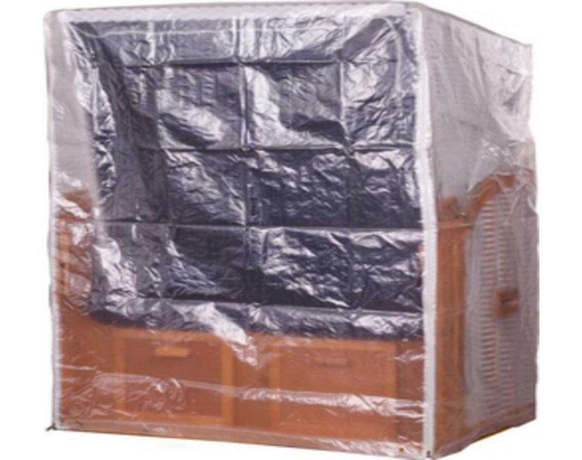 STRANDKORB Schutzhülle Basic PVC - 3-Sitzer - Größe XXL - transparent - Transparent, Kunststoff (160/160/80cm) - bene living