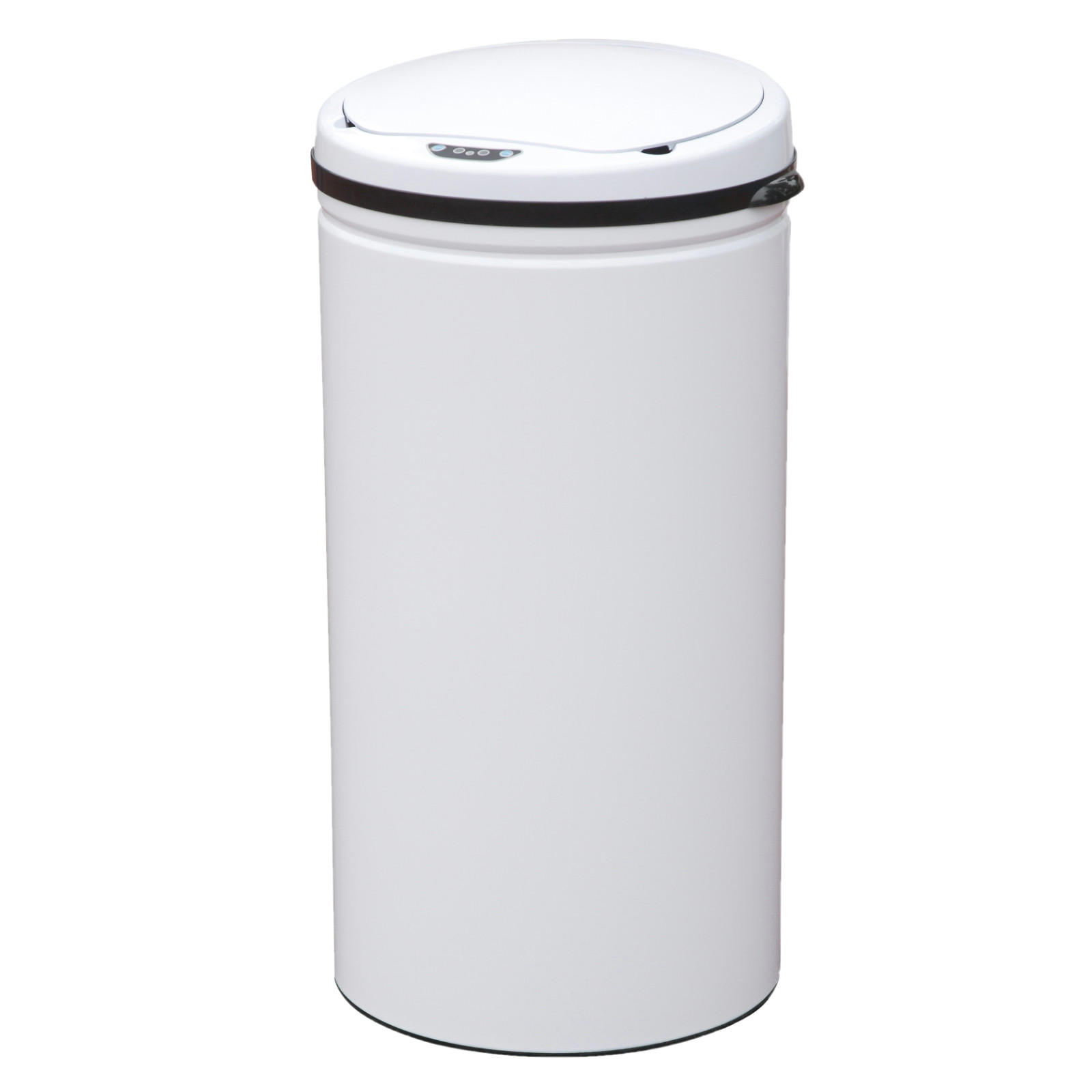 SENSORMÜLLEIMER 42L - Weiß, Metall (32/67/32cm) - SVITA