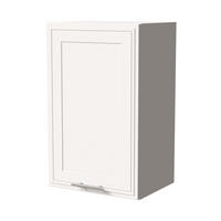 HÄNGESCHRANK Salo W2/45 Weiß / Weiß Matt 45 / 32,5 / 72cm - Weiß, Holz/Holzwerkstoff (45/72/32.5cm) - Feldmann-Wohnen