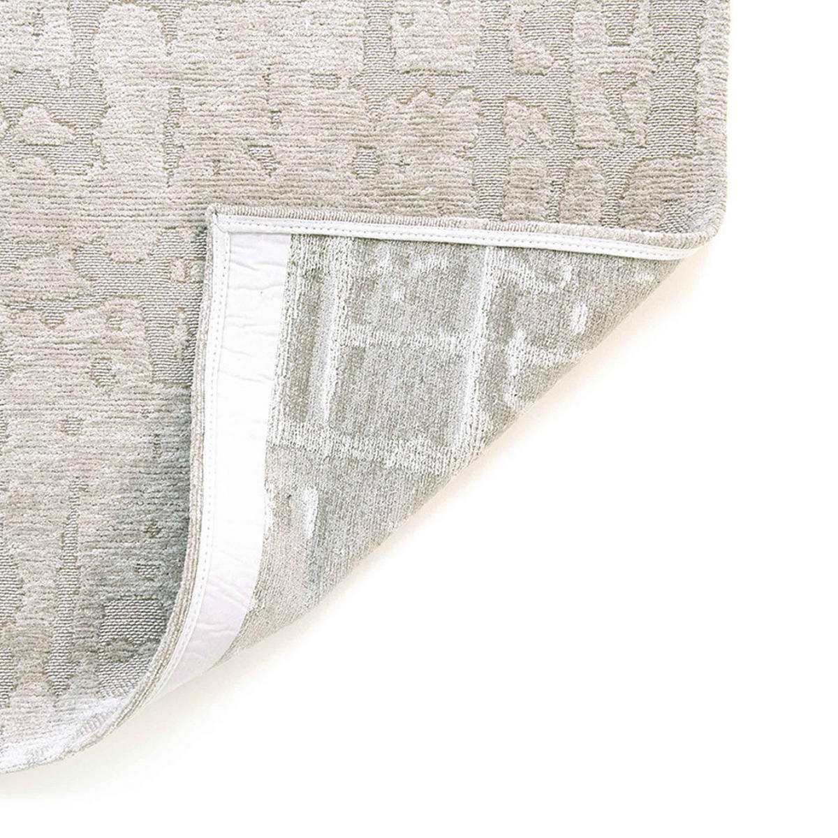 TEPPICH Dry Beige Structures Baobab 80/150 cm - Beige, Textil (80/150cm) - Louis De Poortere