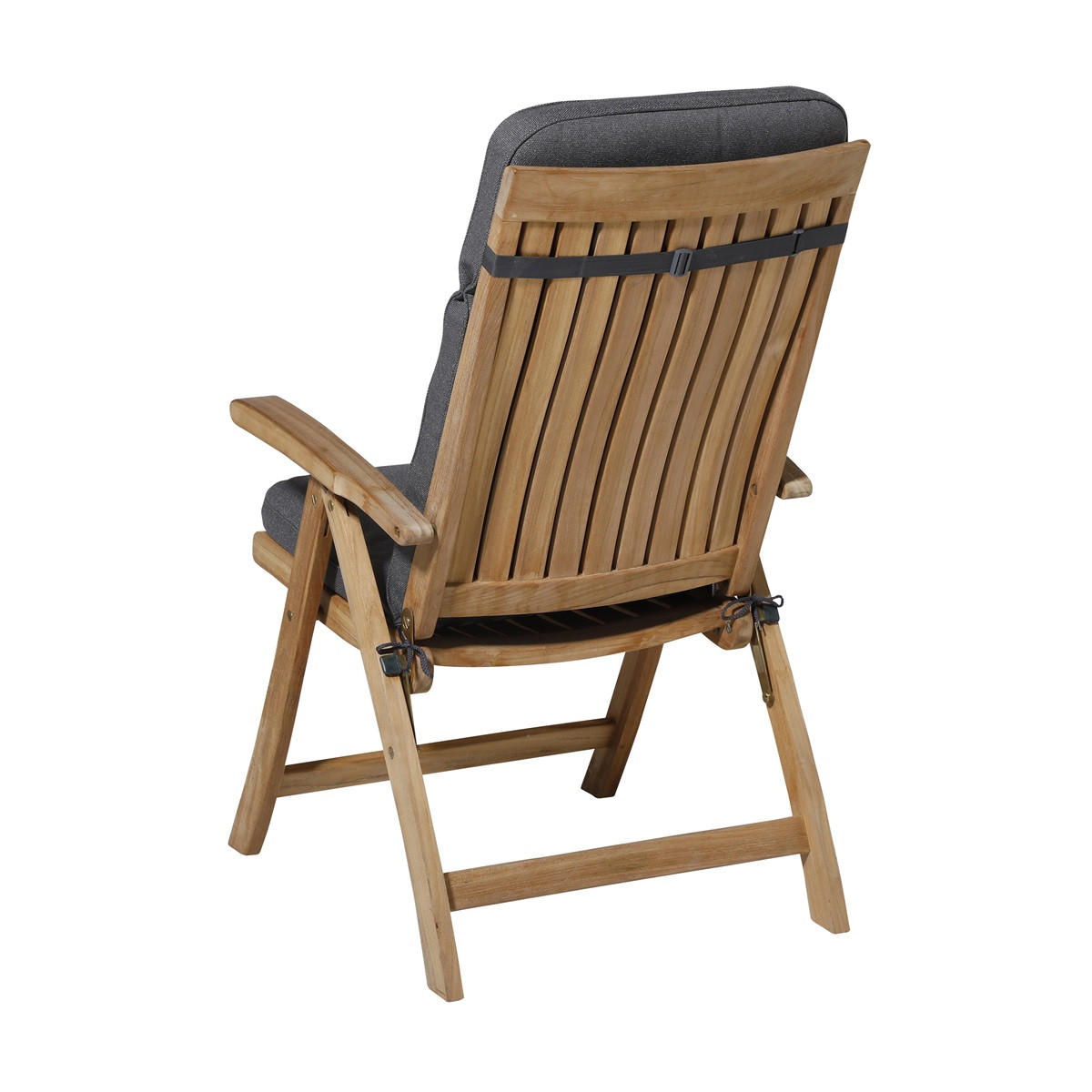 GARTENSTUHLKISSEN Manchester 105/50 cm 2er-Set - Grau, Textil (50/8/105cm) - Madison