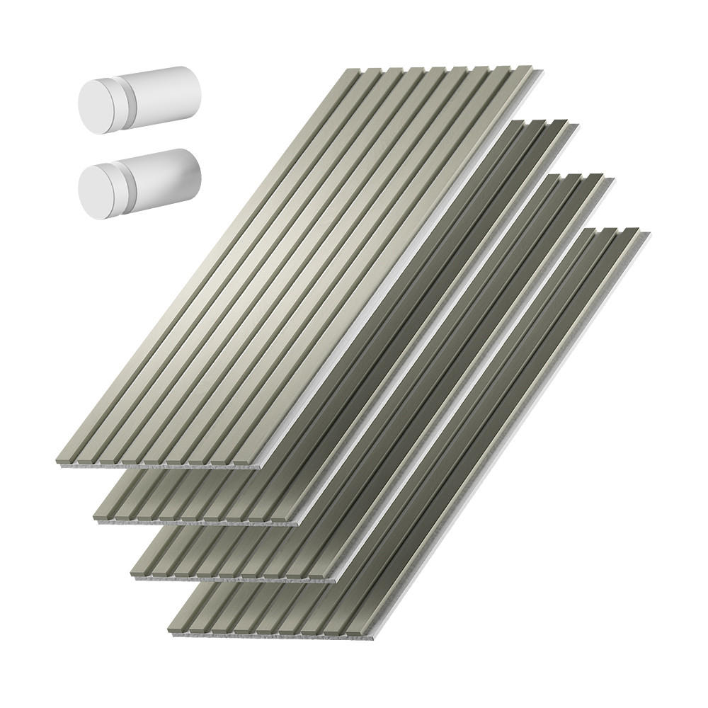 Vicco AKUSTICKÝ PANEL Sonoa, Šalvějově zelená/Bílá, Sada 4 kusů