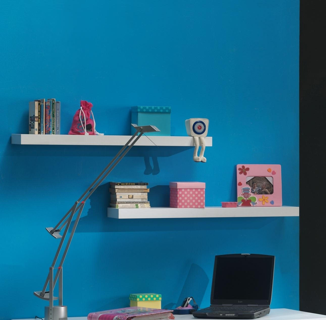 WANDBOARD Set Karima 100x24x5 aus Wabenplatte in der Farbe Weiß - Weiß, Holzwerkstoff (100/5/24cm) - 58aufmkessel