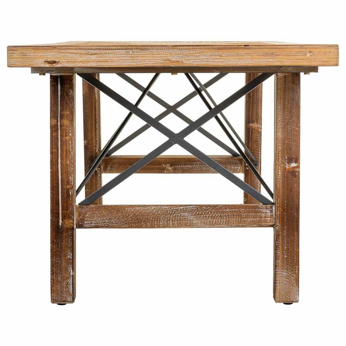 COUCHTISCH aus Holz 120x60x50 cm - Braun, Holz (60/120/50cm) - Wanderlust