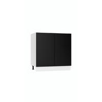 UNTERSCHRANK D80 - Zivora - Elegante Stauraum Idee - Schwarz, Holz (80/82/52.4cm) - ROYAL24_MARKT
