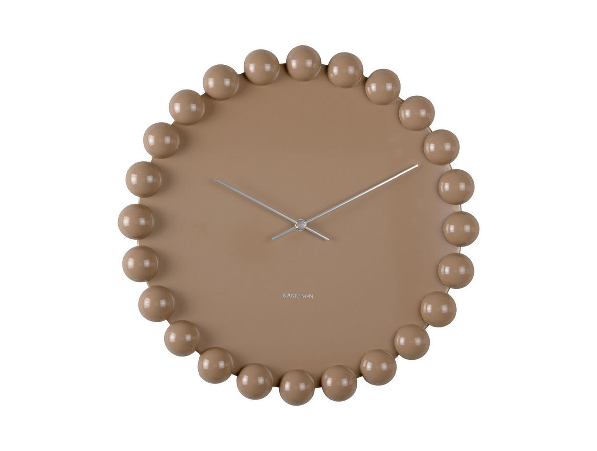 WANDUHR Cadiz Dotty - Braun - Braun, Metall (40/40/4.5cm) - Karlsson