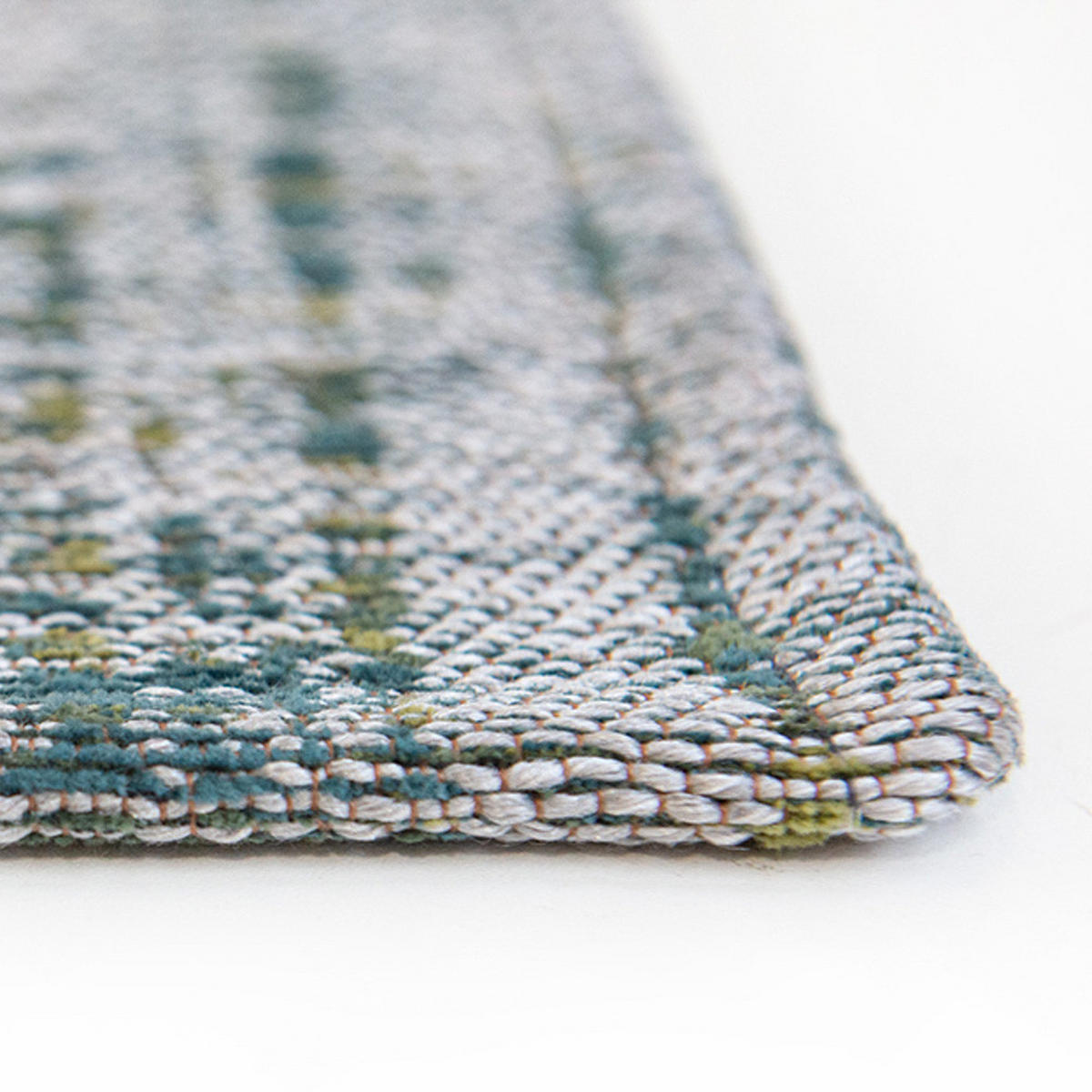 TEPPICH Glen Cove Atlantic Streaks 80/250 cm - Blau, Textil (80/250cm) - Louis De Poortere