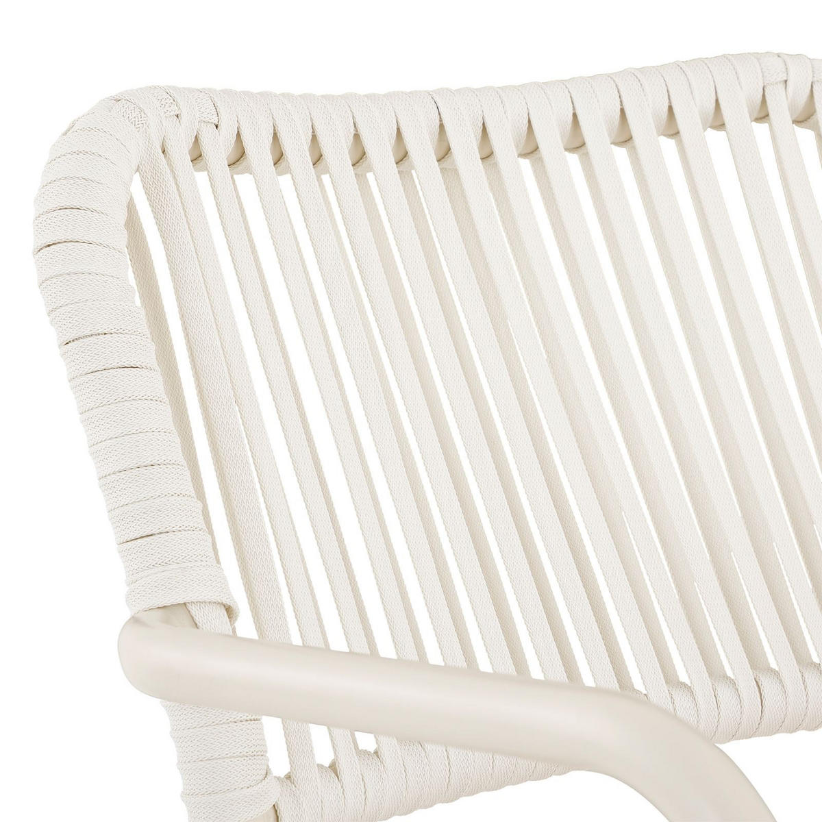 GARTENSTUHL VOLONTE 6ER-SET - Beige, Textil (56/81/65cm) - IDIMEX