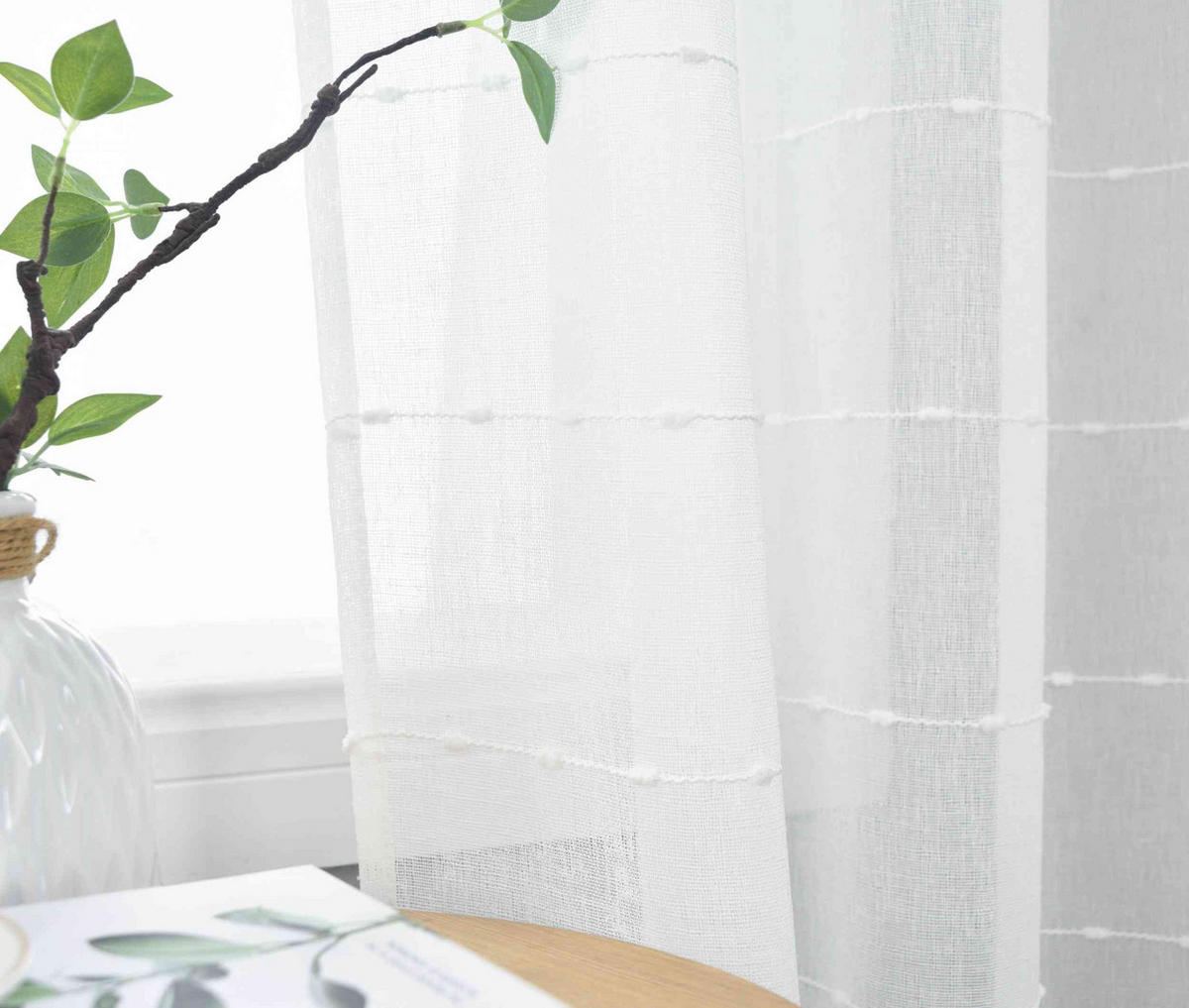 VORHANG 2ER SET »Kassel« HxB 245x140 cm Natur - Naturfarben, Textil (140/245cm) - Gardinenbox
