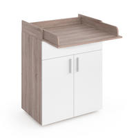 PREBAĽOVACÍ PULT Lena Biela/Sonoma - biela/dub sonoma, kompozitné drevo (75/100/50cm) - Vicco