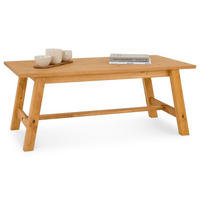 COUCHTISCH LUZERNA gebeizt/gewachst - Kieferfarben, Holz (60/110/45cm) - IDIMEX
