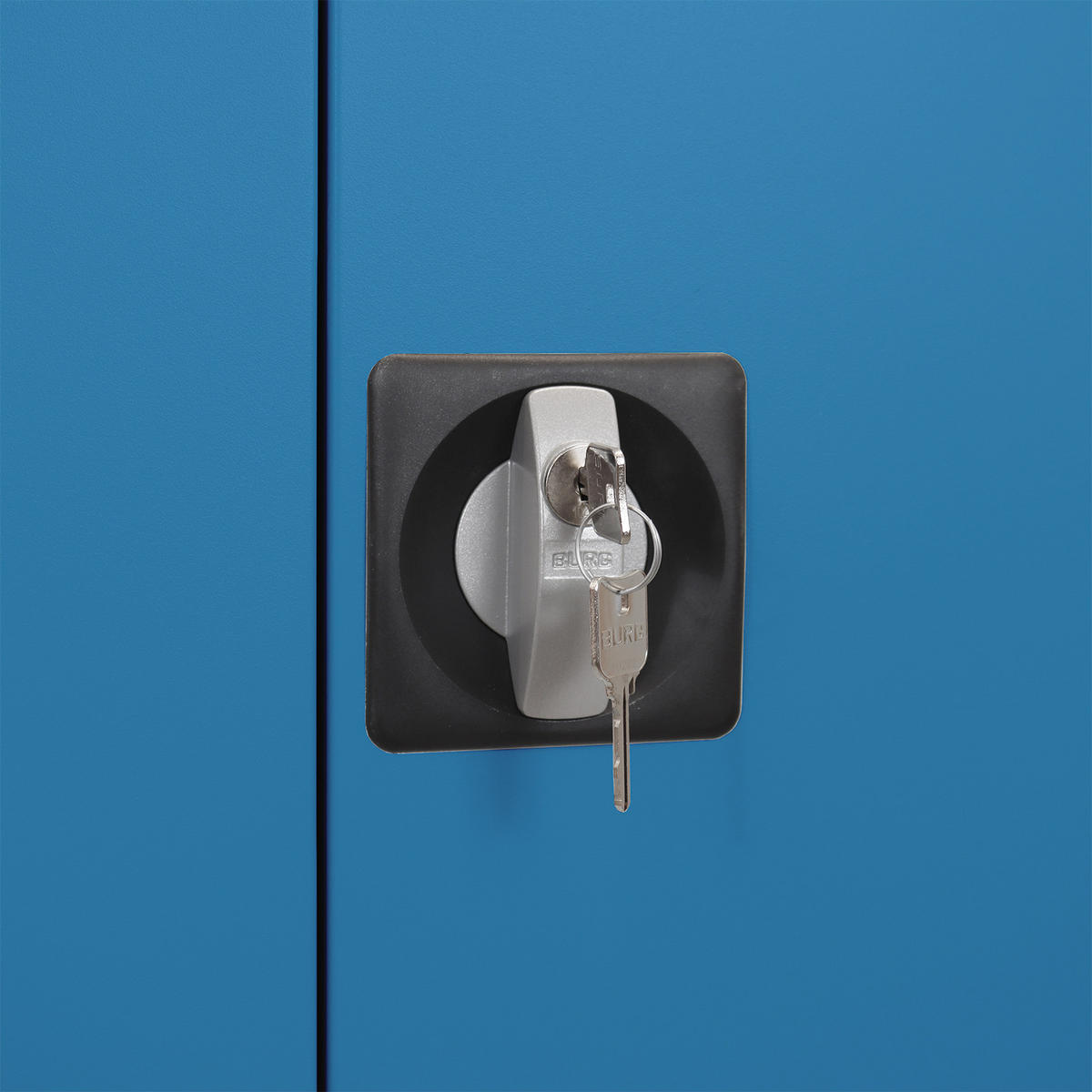 FLÜGELTÜRSCHRANK Owl mit 4 Fachboden 195x95x60cm Lichtgrau/Lichtblau - Blau, Metall (95/195/60cm) - PROREGAL