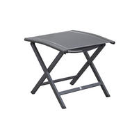 GARTENHOCKER New Jersey 50x50x45 cm, Metall, Anthrazit - Anthrazit, Metall (50/45/50cm) - dasmöbelwerk