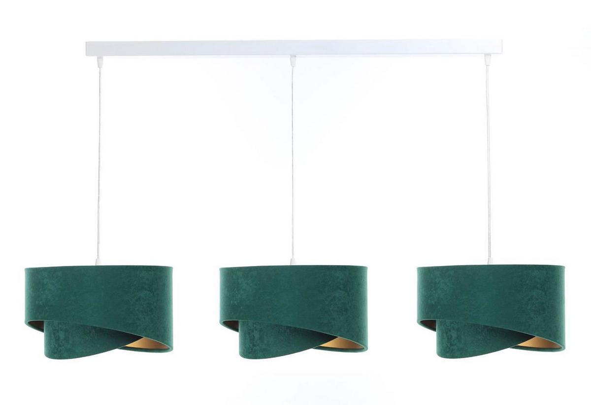 HÄNGELEUCHTE Grün 30/18 cm - Grün, Kunststoff (30/0.3/18cm) - ONZENO