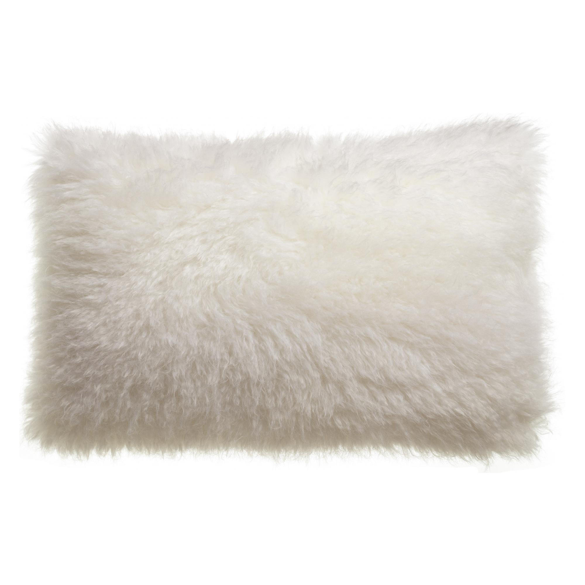 KISSEN Betani schneeweiß 40 x 65 cm - Weiß, Textil (40/65cm) - Vivaraise