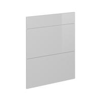 KUCHYŇSKÁ DVÍŘKA R-Line Bílá vysoký lesk - vysoce lesklá bílá, kompozitní dřevo (59.6/71.3/1.6cm) - Vicco