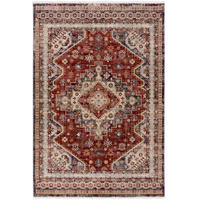 ORIENT VINTAGE TEPPICH NAVIRA - Rot, Textil (120/175cm) - Pergamon