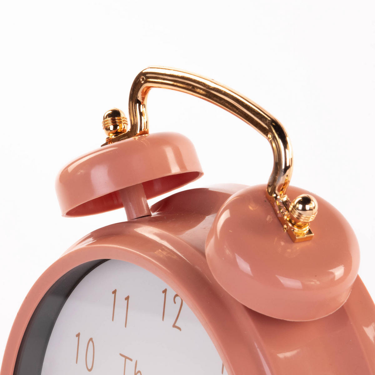 KINDERWECKER im klassischen Stil 24/7,3/30 cm - Orange, Kunststoff (7.3/30/24cm) - Home Styling Collection