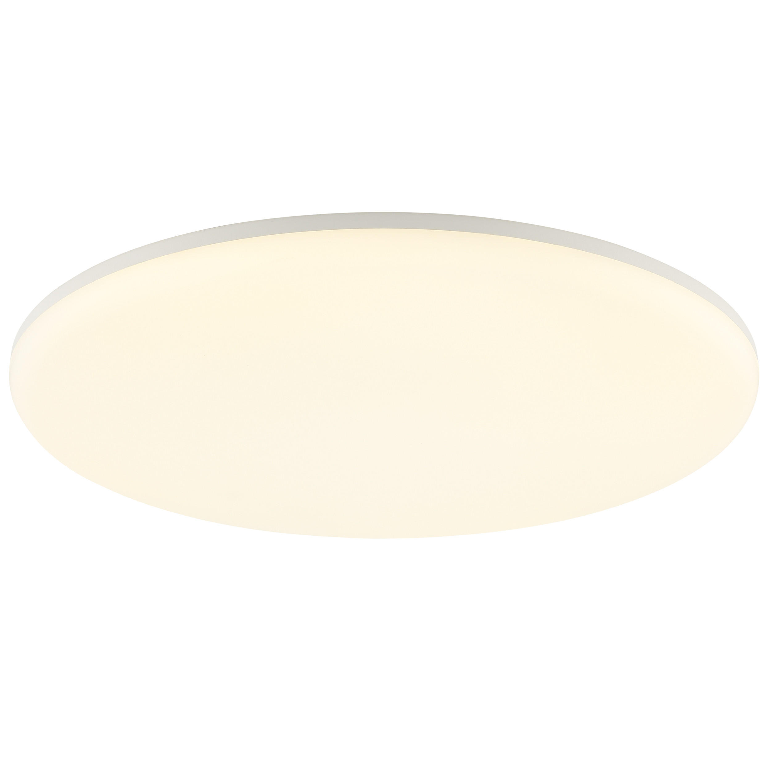 LED DECKENLEUCHTE Conna Weiß 29/29/5,7 cm - Weiß, Kunststoff (29/29/5.7cm) - Brilliant