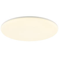 LED DECKENLEUCHTE Conna Weiß 29/29/5,7 cm - Weiß, Kunststoff (29/29/5.7cm) - Brilliant