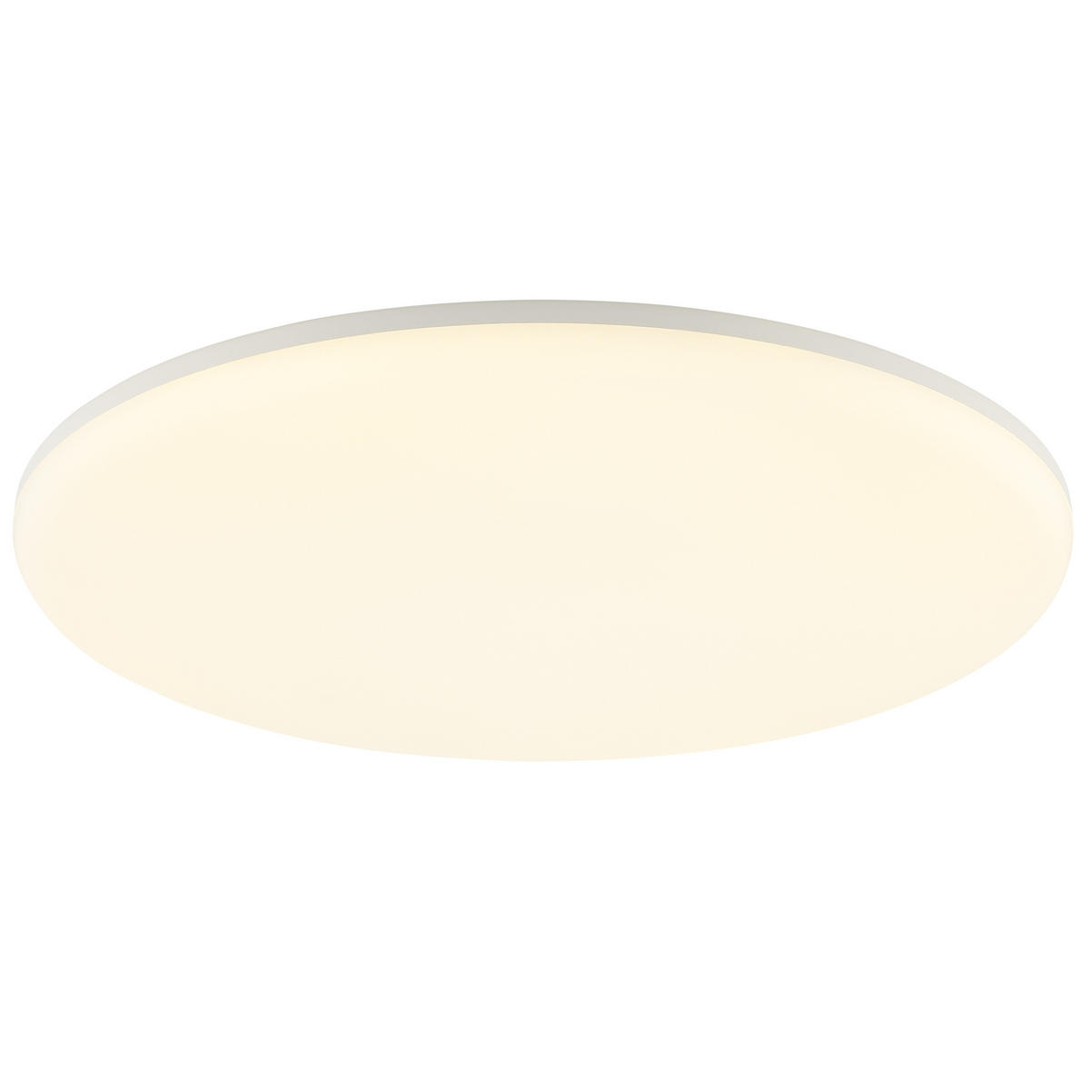 LED DECKENLEUCHTE Conna Weiß 29/29/5,7 cm - Weiß, Kunststoff (29/29/5.7cm) - Brilliant