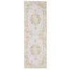VINTAGE-LÄUFER George waschbar 80x240 cm - Gelb/Creme, Kunststoff (80/240cm) - benuta