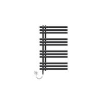 ELEKTRICKÝ KOUPELNOVÝ TOPNÝ TĚLESO Iron EM 600 x 1000 mm, antracit, s topným tělesem 600 W - antracitová, kov (60/100/3cm) - LuxeBath