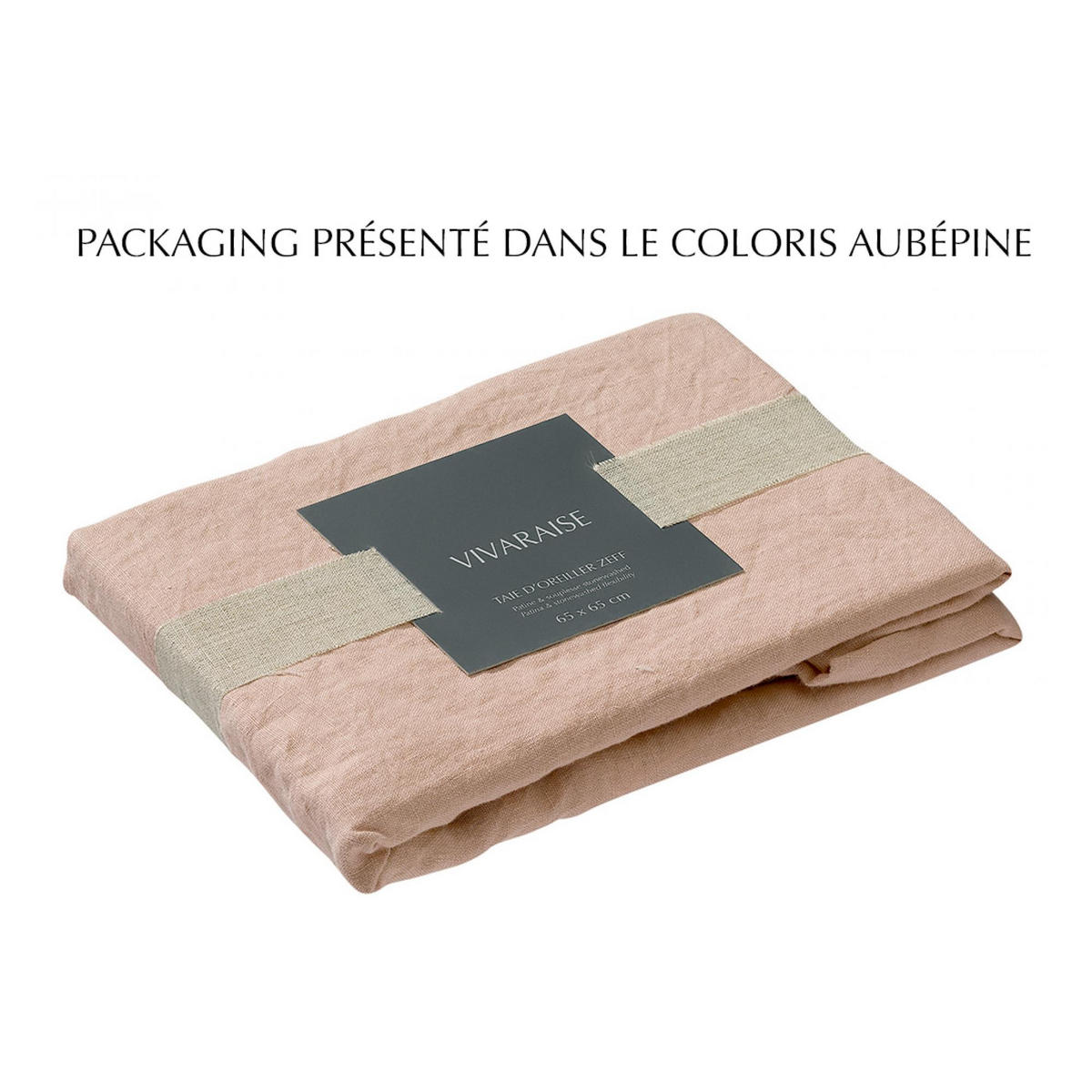 KISSENBEZUG Zeff donner 65 x 65 cm - Grau, Textil (65/65cm) - Vivaraise