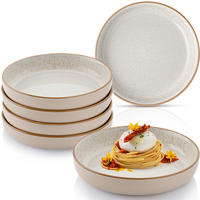 PASTASCHALEN SET RIO CREME - 6 teilig aus Steingut - Creme, Stein (54cm) - Sänger