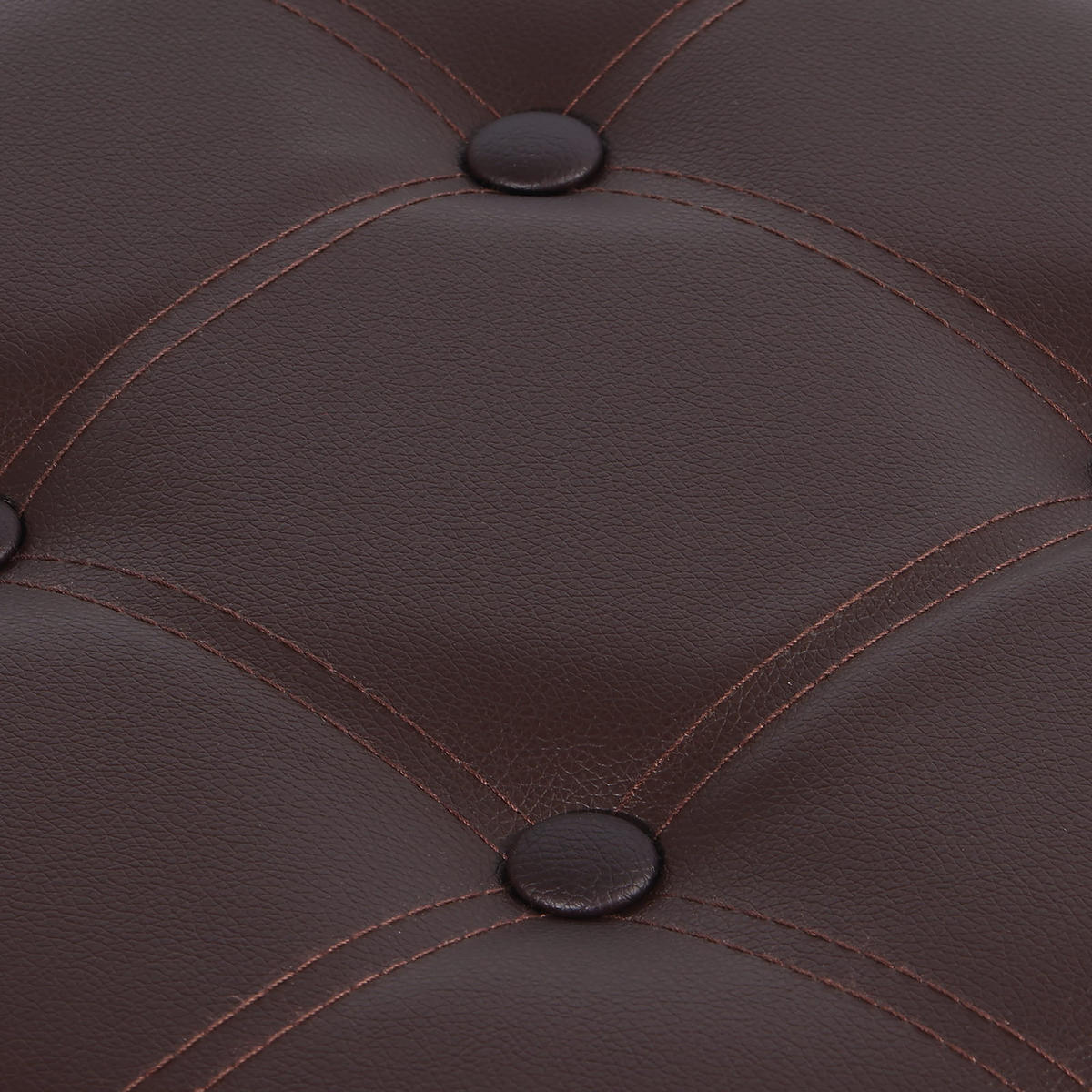 SITZBOX Ravello L mit Knöpfen Braun Ökoleder - Braun, Textil (38/38/38cm) - Komodee