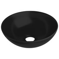 WASCHBECKEN Langlois 28/28/10 cm - Schwarz, Keramik (28/10/28cm) - Nettlife