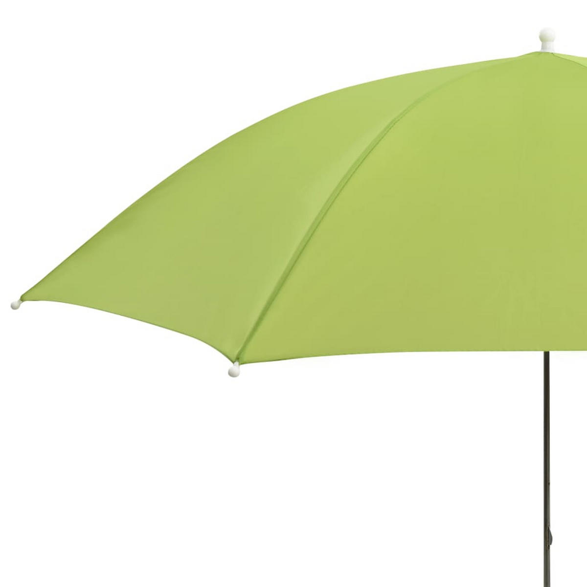 SONNENSCHIRME Für Campingstühle 2Er Set Grün 105 Cm - Grün, Metall (105/90/105cm) - vidaXL