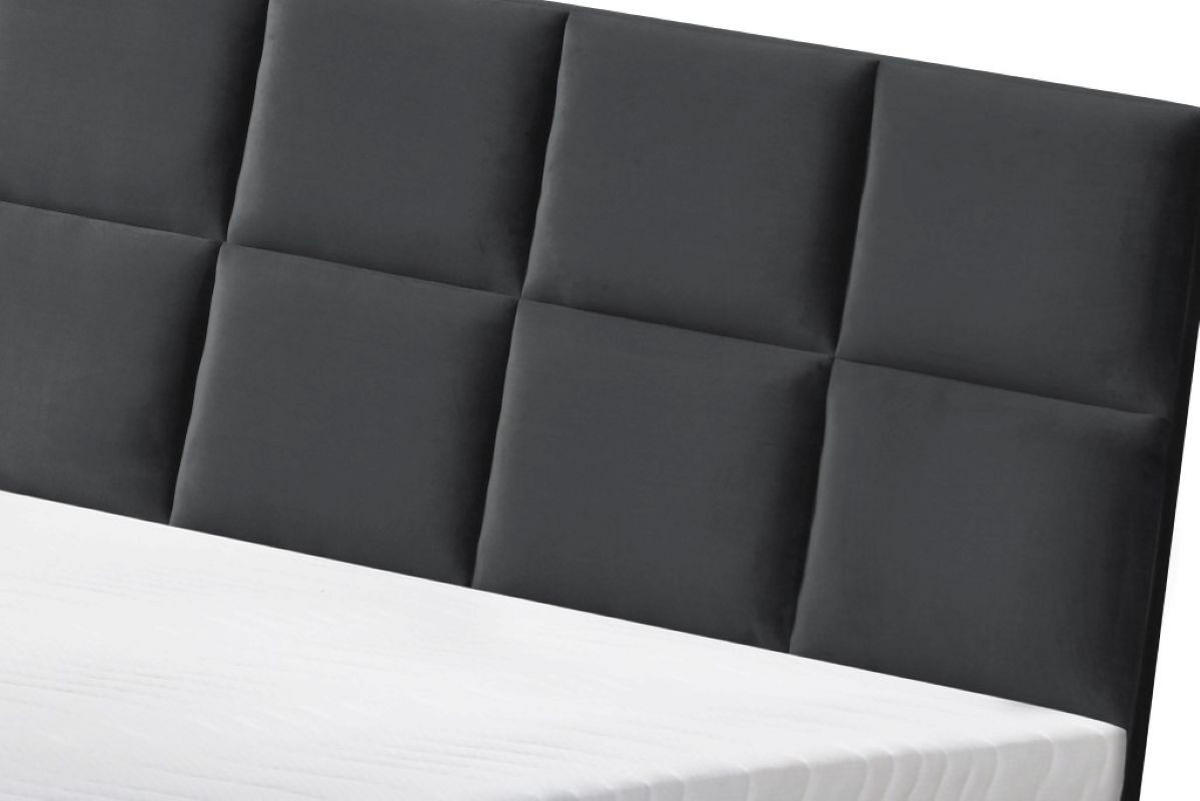 BOXBETT Sizilien 160x200 cm mit Bettkasten, grau - Grau, Kunststoff (160/200cm) - Margaret Hadas24