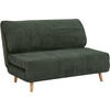 SCHLAFSOFA 2-Sitzer - Cord - Dunkelgrün - PALULA - Grün, Textil (90/83/124cm) - Vente-Unique