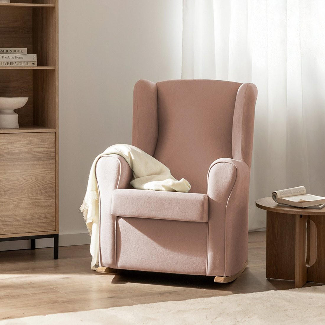 STILLSESSEL Lily Rosa 76 cm x 103 cm - Pink, Textil (76/103/80cm)