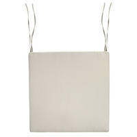 GARTENSTUHLKISSEN Taupe 46/46 cm Sassari Premium - Taupe, Textil (46/5/46cm) - Beliani
